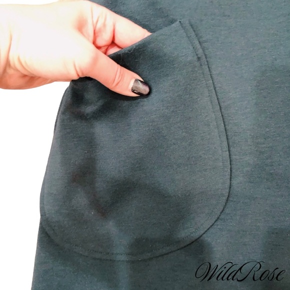 DVF DIANE VON FURSTENBERG Green Snap Trench Jacket SZ 4 - Picture 11 of 17